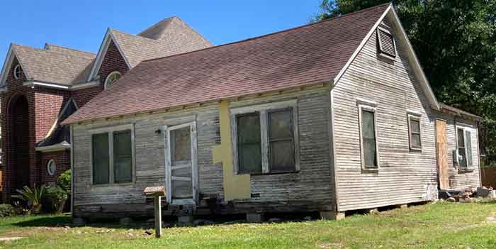 This old house should be torn down and the lot sold to a home builder.